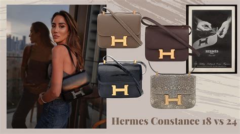 hermes constance 24 vs 18